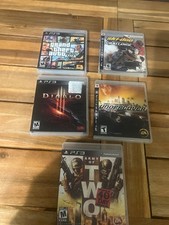 Lote de 5 jogos de PS3 todos com manuais  comprar usado Lote de 5 jogos de PS3 todos com manuais  comprar usado  Enviando para Brazil