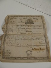 Reisepass 1850 rinteln gebraucht kaufen Reisepass 1850 rinteln gebraucht kaufen  Lüneburg