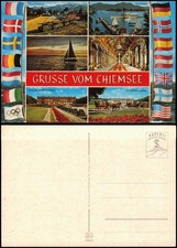 Ansichtskarte chiemsee flaggen gebraucht kaufen  Ortrand