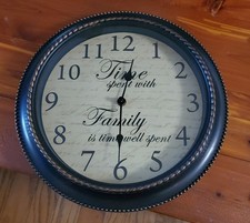 wall family clock for sale  Largo