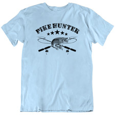 Camiseta Fishing Hunter Northern Pike pescador peixe pescador presente nova comprar usado  Enviando para Brazil