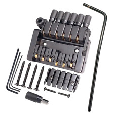 1 Conjunto Tremolo Ponte Sem Cabeça Preta Ajuste Steinberger, Kiesel, Strandberg, Cort comprar usado  Enviando para Brazil
