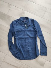 Camisa masculina Hollister azul manga longa com botões tamanho XXS comprar usado  Enviando para Brazil