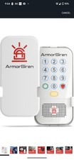 ArmorSiren-Alarma de Puerta y Seguridad Personal Portátil con Sirena 120dB, Movimiento... segunda mano  Embacar hacia Mexico