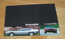 Lamborghini espada brochure for sale  FAREHAM