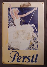 Blechschild persil gebraucht kaufen  Hamburg