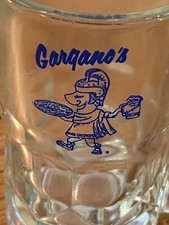 Caneca de cerveja vintage Gargano's Pizzeria publicidade de pizza e massas Madison, WI comprar usado  Enviando para Brazil