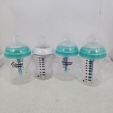 Lote de 4 frascos e mamilos Tommee Tippee de 9 oz com capas anti-cólicas sem BPA comprar usado  Enviando para Brazil