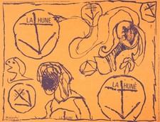Pierre alechinsky affiche d'occasion  Paris XVIII