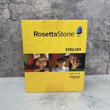 Usado, Rosetta Stone Inglés Americano EE. UU. Nivel 1-3 Conjunto de Discos de Curso de Aprendizaje de Idiomas segunda mano  Embacar hacia Argentina