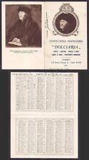 Calendarietto 1932 semestrino usato  Novara