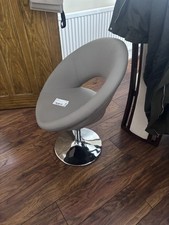 Leather swivel chair for sale  LEICESTER