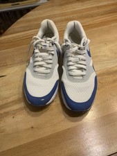 Używany, Niebieskie męskie Nike Air Max 1 Ultra Essential Varsity 10.5 na sprzedaż  Wysyłka do Poland