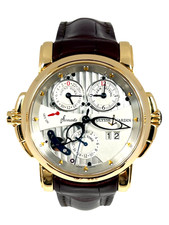 Relógio masculino Ulysse Nardin Sonata Cathedral duplo tempo ouro rosa 18K, 676-88 comprar usado  Enviando para Brazil