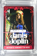 2025 JERSEY FUSION AMERICANA JANIS JOPLIN AUTÊNTICA PALAVRA MANUSCRITA "tem um" comprar usado  Enviando para Brazil