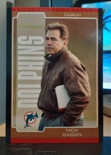 Usado, 2005 Bowman *Bronze* Nick Saban #73 *SOMENTE* Rookie RC ALABAMA MARÉ CARMESIM comprar usado  Enviando para Brazil