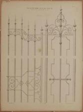 Litografia ingegneria architet usato  Foligno
