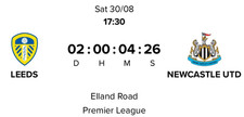 Leeds newcastle united for sale  ASHFORD