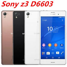 Telefone desbloqueado original Sony Xperia Z3 D6603 GSM 4G Android 16GB 5.2" WIFI GPS, usado comprar usado  Enviando para Brazil