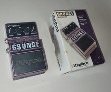 Pedal de efeitos de distorção 'Grunge' guitarra Digitech e caixa original. Funciona totalmente. comprar usado  Enviando para Brazil