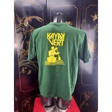 Camiseta masculina vintage L verde caiaque Vert Gordon caiaque francês década de 1990 comprar usado  Enviando para Brazil
