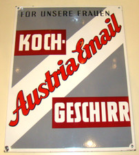 Altes emailschild austria gebraucht kaufen  Bassum