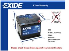 Car battery eb500 for sale  UK