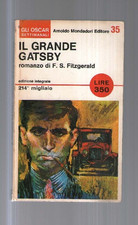 Grande gatsby scott usato  Domodossola