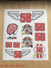 Marco simoncelli sticker for sale  SHOREHAM-BY-SEA