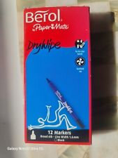 Berol dry wipe for sale  LONDON