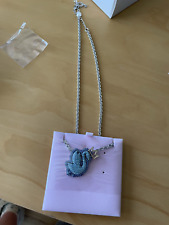Swarovski swan blue for sale  LEICESTER