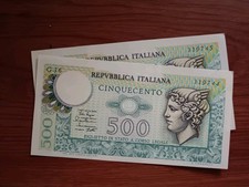 Bellissima coppia banconote usato  Messina