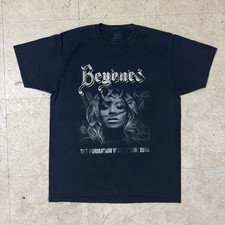 Camiseta preta 2016 Beyonce Lemonade The Formation Tour adulto média desbotada preta comprar usado  Enviando para Brazil