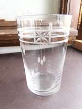 Verre gobelet cristal d'occasion  Ussac