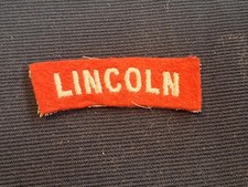 Lincolnshire regiment cloth for sale  GRIMSBY
