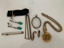 Antique gilt locket for sale  ORPINGTON