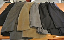 Lote de 6 Blazers Masculinos Casacos Esportivos Jaquetas Terno Design Nome Marcas Chaps Lã comprar usado  Enviando para Brazil