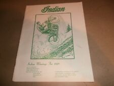 Indian motorcycle winnings for sale  Lewisberry
