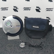 Usado, CD player portátil Philips AX5219/17 45 segundos ESP + controle remoto com fio + bolsa, testado comprar usado  Enviando para Brazil