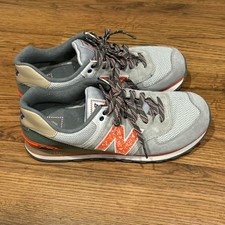 Tênis New Balance Shoes 574 Encap Masculino 10 Cinza Laranja ML574O1B Parte Superior Baixa comprar usado  Enviando para Brazil