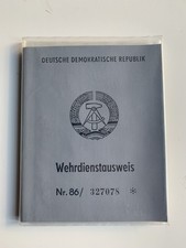 Ddr wehrdienstausweis nva gebraucht kaufen  Berlin