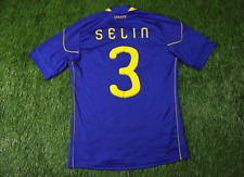 Camisa de futebol Adidas L edição jogador 2010/2012 equipe da Ucrânia #3 Selin comprar usado  Enviando para Brazil