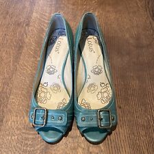 Turquoise peep toe for sale  NEWPORT-ON-TAY