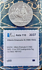 Lire 1910 regno usato  Cassino