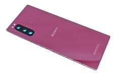 Original Sony Xperia 5 DS J9210 Akkudeckel Rot Backcover Kamera Glas A comprar usado  Enviando para Brazil