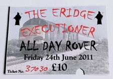 Ticket eridge executioner for sale  BRISTOL