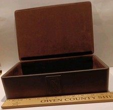 Padded brown faux for sale  Spencer