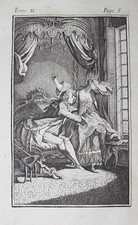 Charles Hierro La Fontaine Desnudo Erótico Boccaccio Rococo Pecho Cama comprar usado  Enviando para Brazil