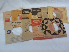 100 Kraft Paper Record Label 45 rpm sleeves, Exc Cond Free Ship Zero Records comprar usado  Enviando para Brazil