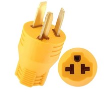 Usado, Adaptador plugue secador 30 ampères a 20 ampères EV NEMA 10-30P a 5-15/20R ou 6-15/20R 30 ampères comprar usado  Enviando para Brazil
